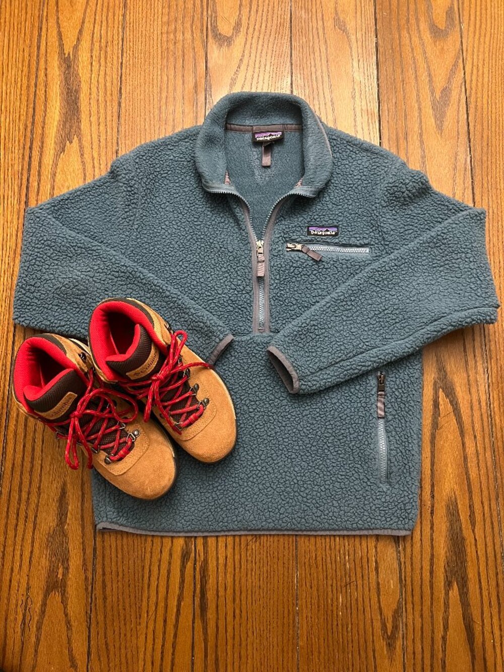 Patagonia Retro Pile Marsupial Fleece Pullover Small